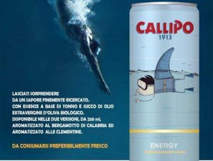 Pesce d'aprile - La bevanda Callipo al tonno