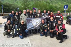 Gli Etruschi bikers di Sutri all’evento benefico per Visso e Ussita