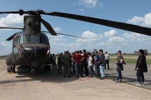 Viterbo - Esercito - La visita degli studenti di Padova
