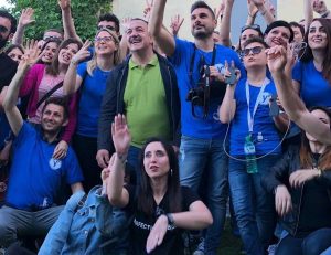 Vitorchiano - Un gruppo di partecipanti al Photowalk