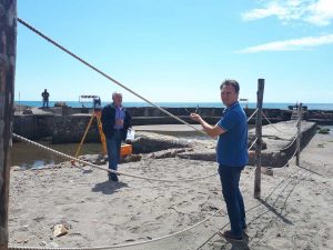 Tarquinia - Il sopralluogo alle Saline