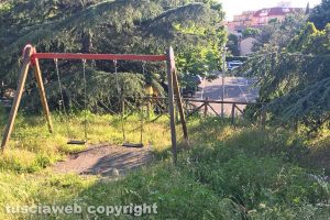 Viterbo - Il parco di via Monte Cervino