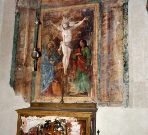 Vignanello - L'altare del crocefisso
