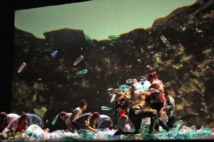 Viterbo - Teatro dell'Unione - Un momento dello spettacolo "All this"