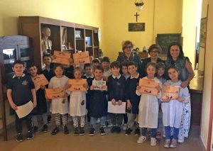 Gli studenti dell'istituto Marconi di Vetralla