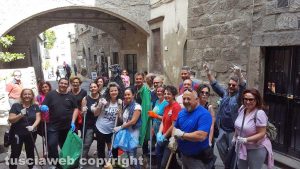 Elezioni comunali - Pulizie in centro per Viterbo 2020
