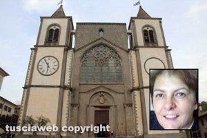 San Martino al Cimino - L'abbazia - Nel riquadro Donatella Canensi