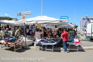 Viterbo - Mercato del sabato al Sacrario