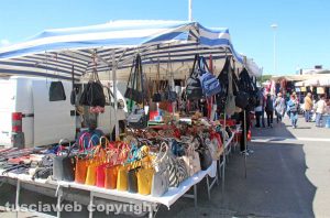Viterbo - Mercato del sabato al Sacrario