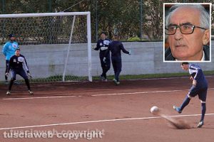 Sport - Calcio - Viterbese - L'allenamento al campo del Pilastro - Nel riquadro: Alvaro Ricci