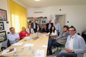 Viterbo - Elezioni comunali 2018 - Incontro otto candidati sindaco nella sede di Tusciaweb