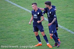 Sport - Calcio - Viterbese - Jari Vandeputte e Luca Baldassin