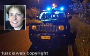 Viterbo - Frontale in strada Carcarelle - La vittima Donatella Canensi