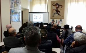 Tarquinia - Il convegno nella sala dell'università agraria