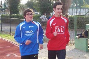 Sport - Atletica leggera - I marciatori viterbesi Santoni e Greto