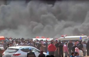 Scontri a Gaza