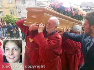 San Martino - I funerali di Donatella Canensi
