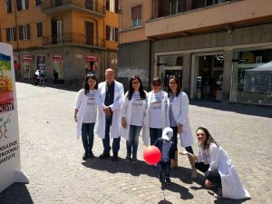 Stand della prima giornata del biologo nutrizionista