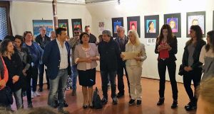 Viterbo - L'inaugurazione della mostra Talenti diversi