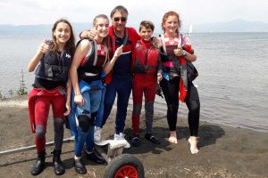 Sport - Vela - L'equipaggio del Paolo III di Canino