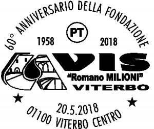 Poste italiane - L'annullo filatelico per i 60 anni dell'Avis