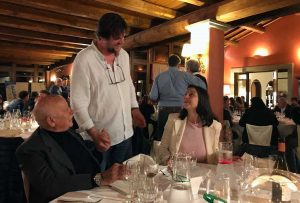 La cena elettorale di Filippo Rossi