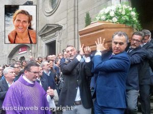 Viterbo - I funerali di Nicoletta Ascenzi