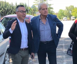 Massimo Basili con Giovanni Arena