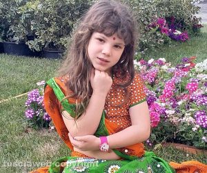 Viterbo - Melissa Ceccarini, piccola danzatrice di kathak