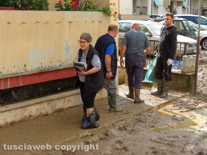 Orte - Nubifragio - I cittadini al lavoro