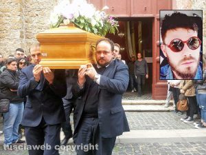 Capranica - I funerali di Alessandro Salvati