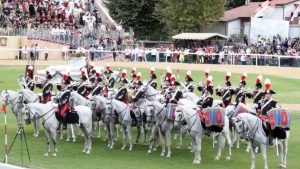 La fanfara dei carabinieri a cavallo