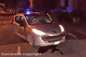 Montefiascone - Incidente stradale sulla Verentana