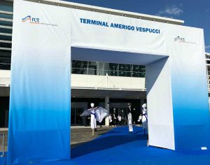 Civitavecchia - L'inaugurazione del terminal Vespucci