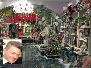 Viterbo - L'atelier Sergio Milioni - Nel riquadro Sergio Milioni