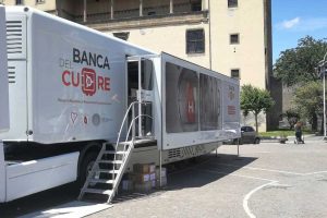 Viterbo - Il Truck tour Banca del cuore