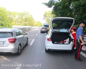 L'incidente sull'Aurelia