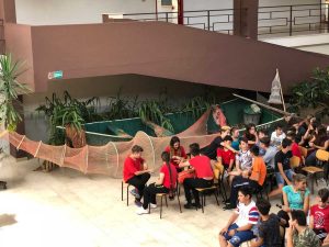 Bolsena - La barca a scuola