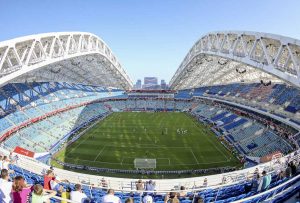 Lo stadio di Sochi