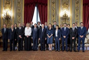 Il governo Conte al Quirinale