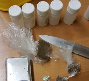 Il materiale sequestrato