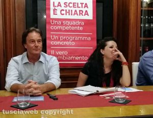 Francesco Bigiotti con Chiara Frontini