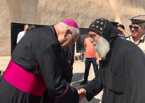 Il pellegrinaggio in Egitto del vescovo Fumagalli