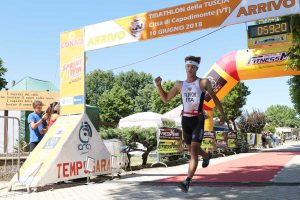 Luca Filipponi vince il triathlon di Capodimonte
