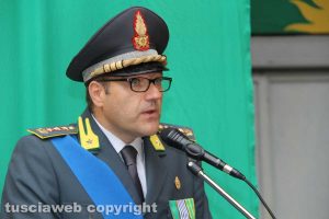 Il comandante provinciale della Guardia di finanza Giosuè Colella