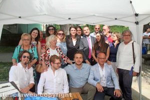 Sicurezza - Il gazebo con Luisa Ciambella a viale Trento