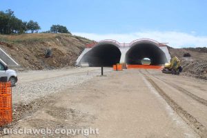 Superstada - Sopralluogo al cantiere verso Monte Romano