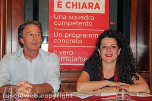 Francesco Bigiotti e Chiara Frontini