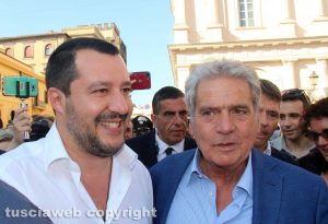 Matteo Salvini e Giovanni Arena