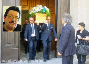 Soriano nel Cimino - I funerali di Mauro Mariani